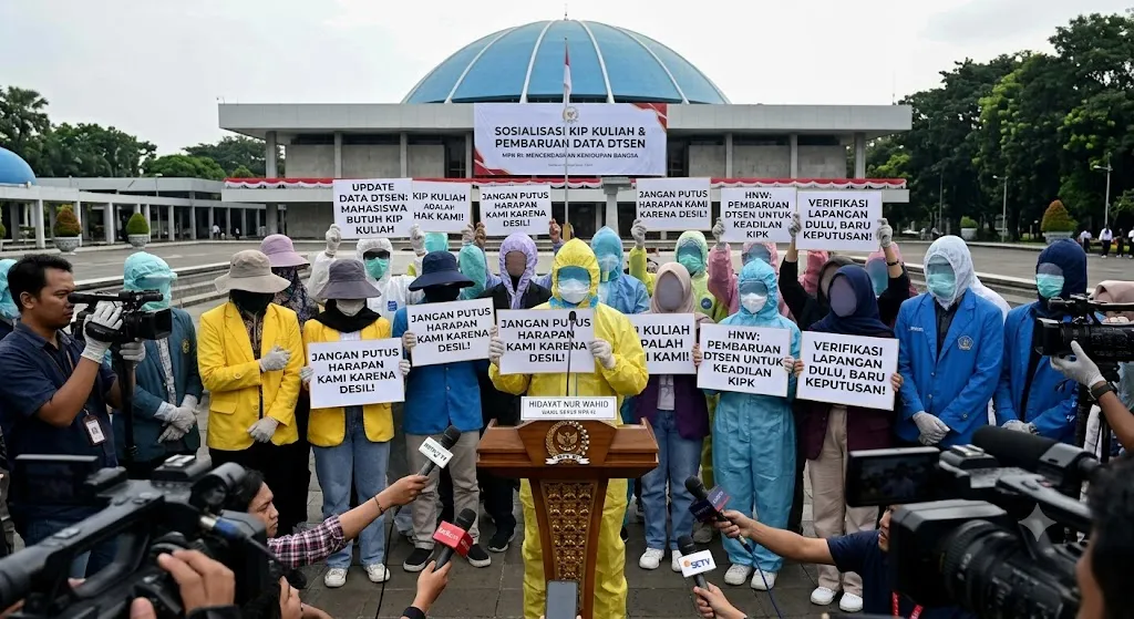 HNW DESAK PEMBARUAN DTSEN DAN PENYEDIAAN KANAL SANGAH AGAR PENGHENTIAN KIP KULIAH TIDAK SALAH SASARAN