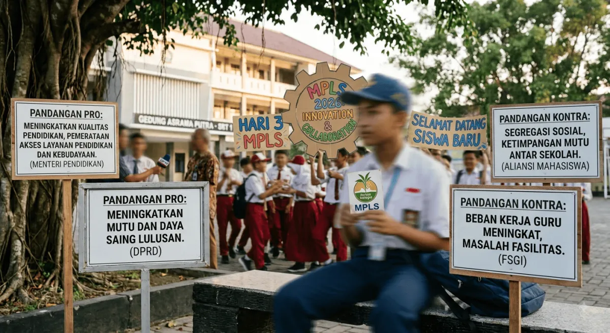 DIMULAINYA MASA PENGENALAN LINGKUNGAN SEKOLAH (MPLS) SEKOLAH RAKYAT TERINTEGRASI (SRT) KULON PROGO, JADI HARAPAN SISWA DAN ORANG TUA ?