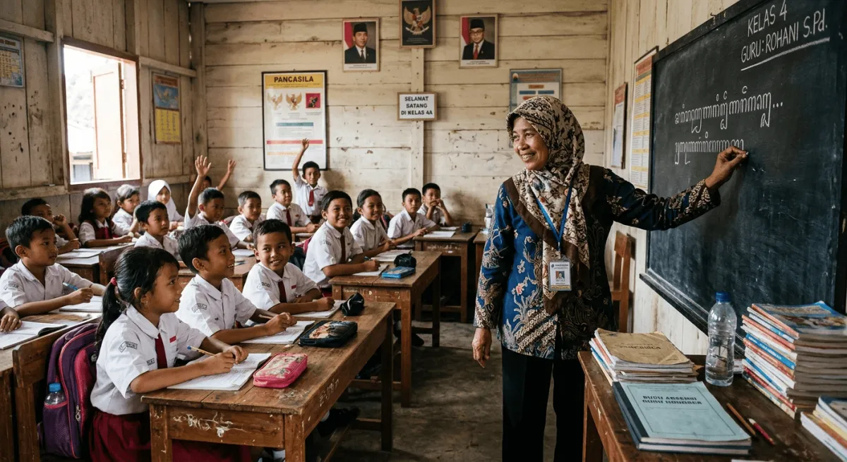 MASA JABATAN GURU HONORER DIBATASI, PELUANG JADI ASN / PPPK MAKIN BESAR ?