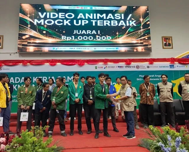 MAHASISWA TEKNIK MESIN UHAMKA RAIH JUARA 1 NASIONAL LNT-RBM XV 2026 DI UNIVERSITAS RIAU