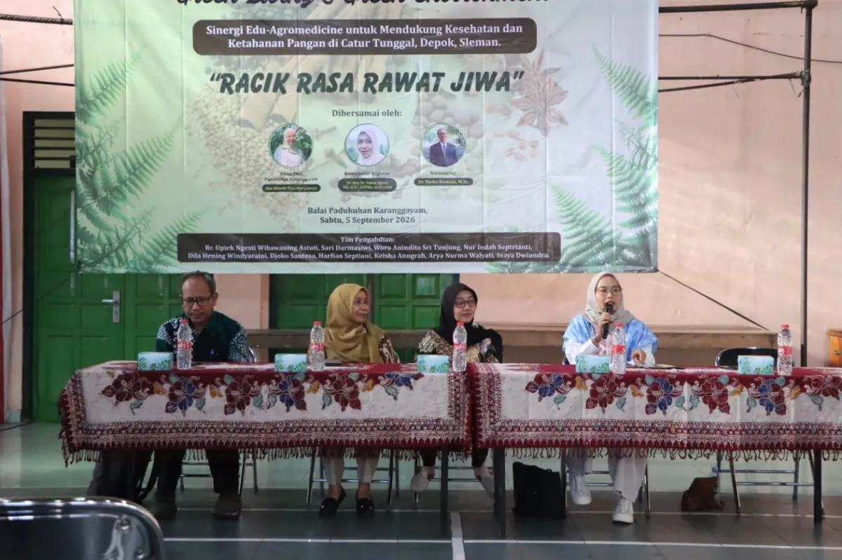 PAKAR PHARMACY UGM INGATKAN BAHAYA KONSUMSI TANAMAN OBAT TRADISIONAL SEMBARANGAN TANPA TAKARAN YANG TEPAT