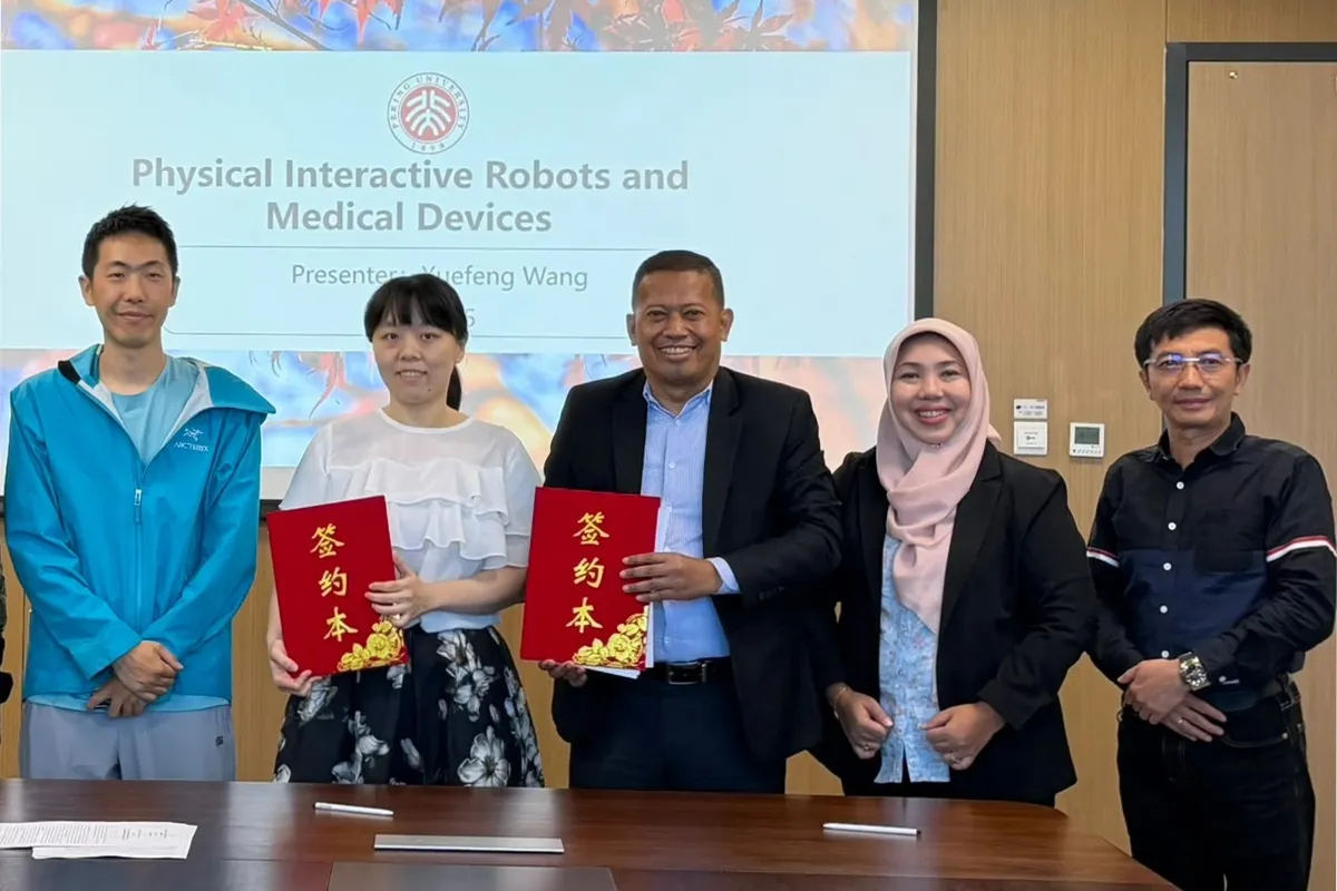 UNDIP JALIN KERJA SAMA STRATEGIS DENGAN TSINGHUA DAN PEKING UNIVERSITY UNTUK KEMBANGKAN AI DAN ROBOTIKA
