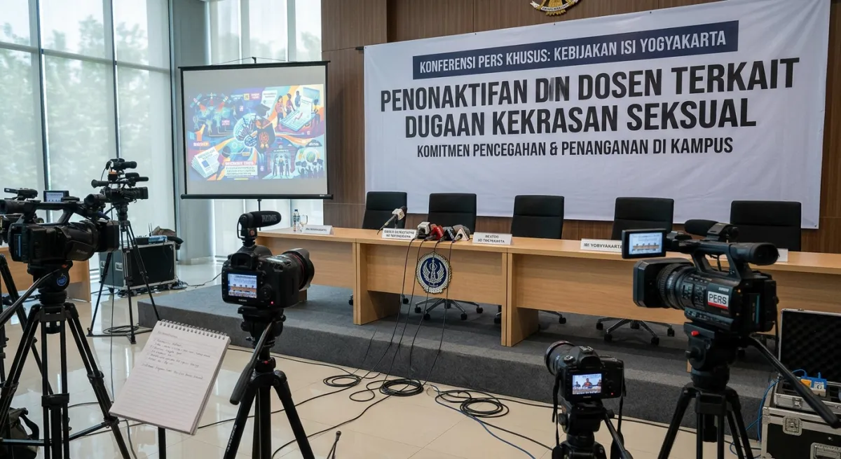 KASUS KEKERASAN SEKSUAL PADA MAHASISWA, ISI YOGYAKARTA NONAKTIFKAN DOSEN TERLAPOR