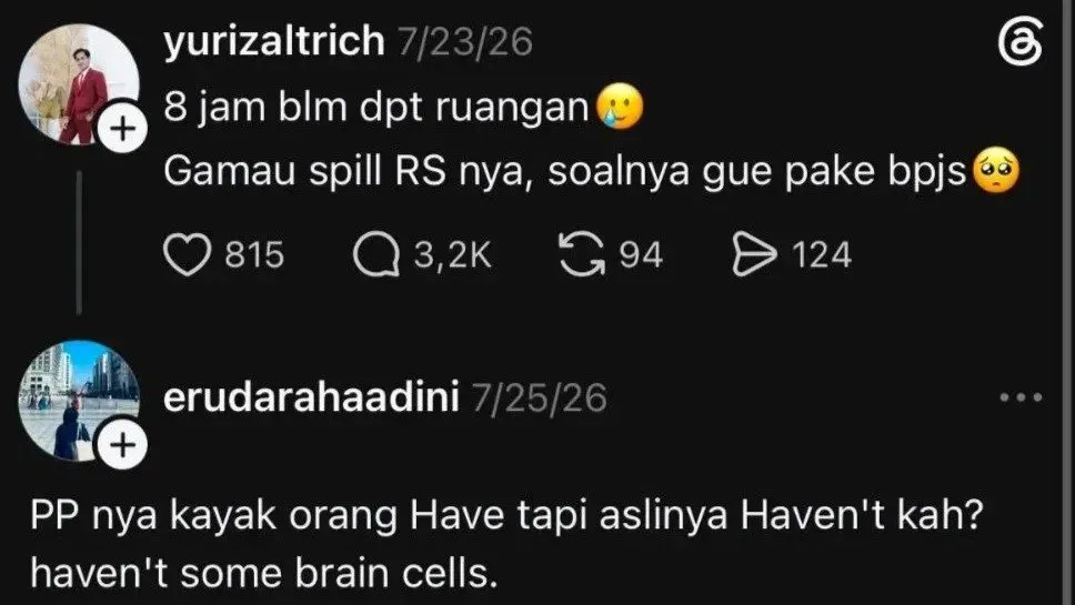 VIRAL! ELDA PUTRI REHARDINI, PESERTA PPDS FKKMK UGM (RSUD SARDJITO YOGYAKARTA) BERKOMENTAR NIEREMPATI PADA PASIEN BPJS