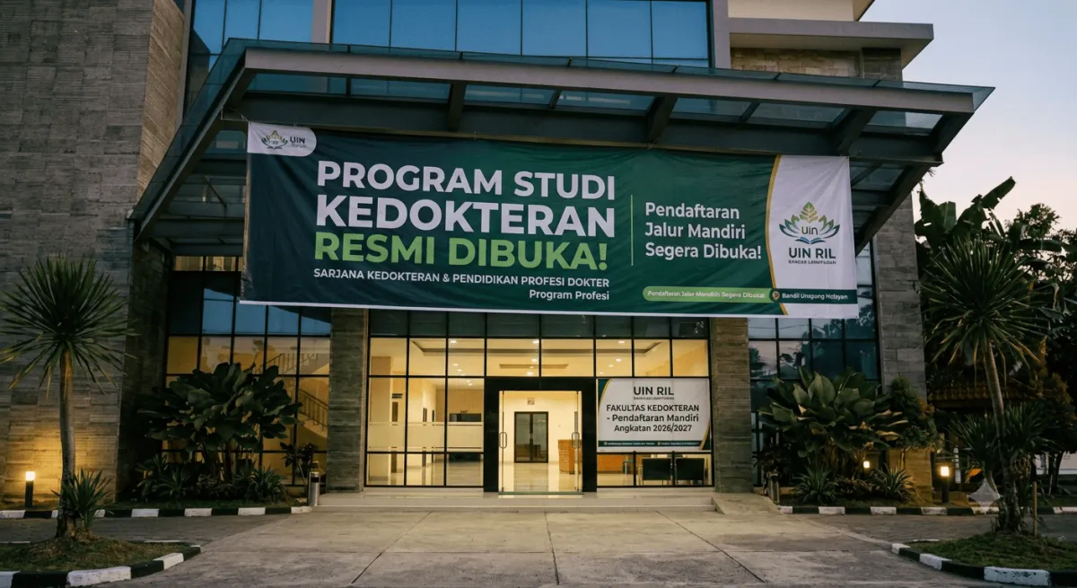 UIN RADEN INTAN LAMPUNG RESMI BUKA PRODI KEDOKTERAN, PENERIMAAN MAHASISWA BARU BUKA JALUR MANDIRI
