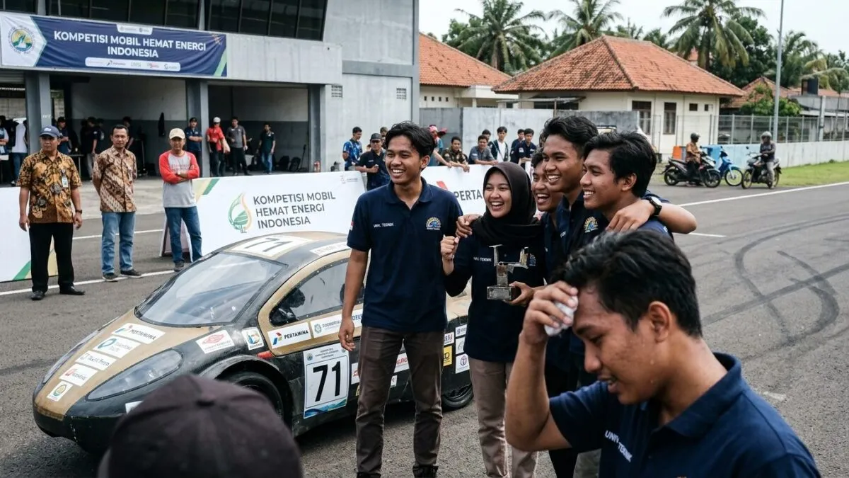 UNDIP DAN ITS TAMPIL DOMINAN DENGAN RAIH EMPAT GELAR JUARA DALAM KONTES MOBIL HEMAT ENERGI (KMHE) 2026
