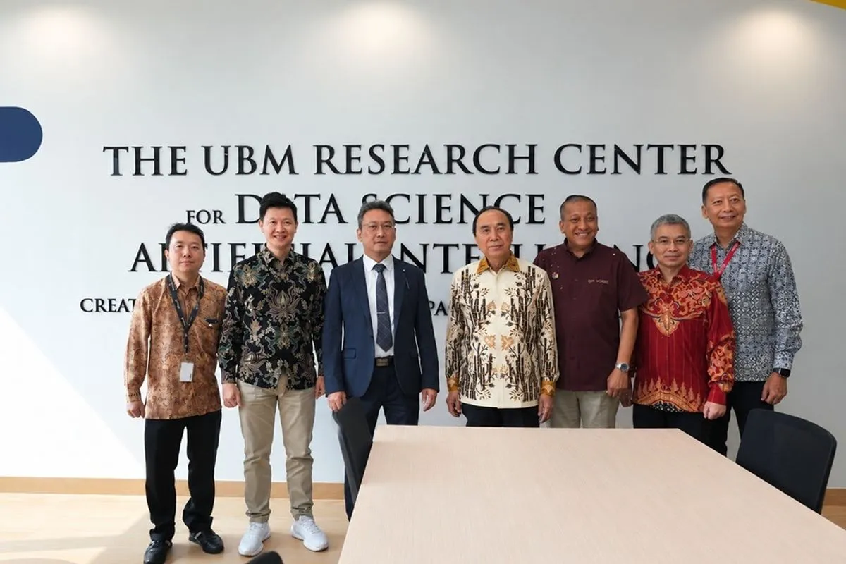 UBM LUNCURKAN PUSAT RISET DATA SCIENCE DAN AI BERBASIS KOLABORASI INTERNASIONAL PERTAMA DI INDONESIA