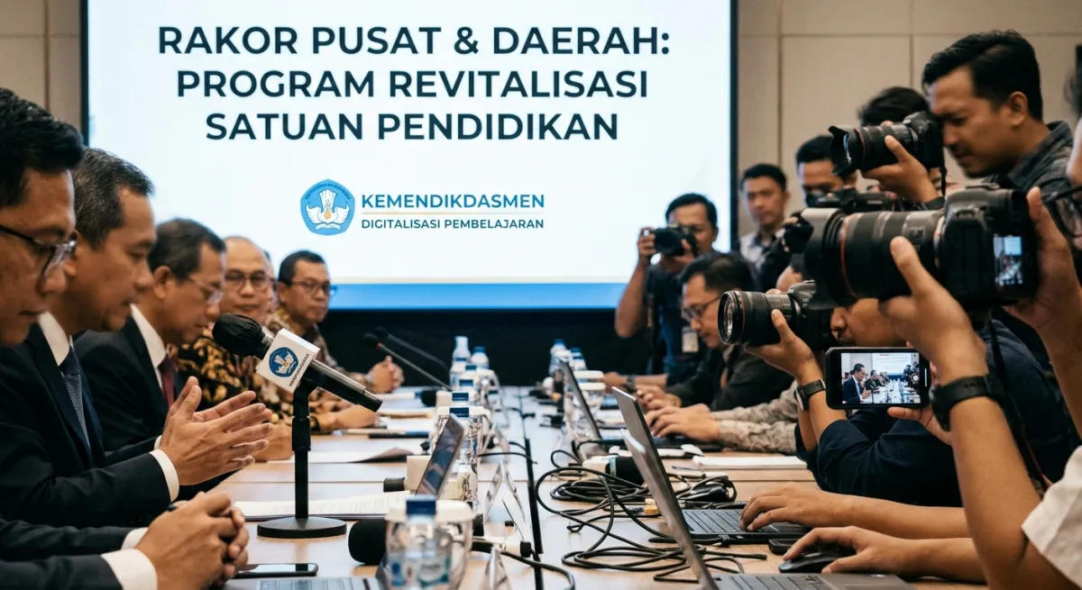 MENDIKDASMEN TEGASKAN SEKOLAH DILARANG MANIPULASI DATA DEMI BANTUAN REVITALISASI DAN DIGITALISASI 2027