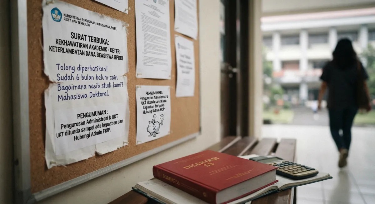 187 DOSEN PROGRAM BPDDI TERANCAM KESULITAN STUDI AKIBAT ANGGARAN BEASISWA BELUM DIKUCURKAN