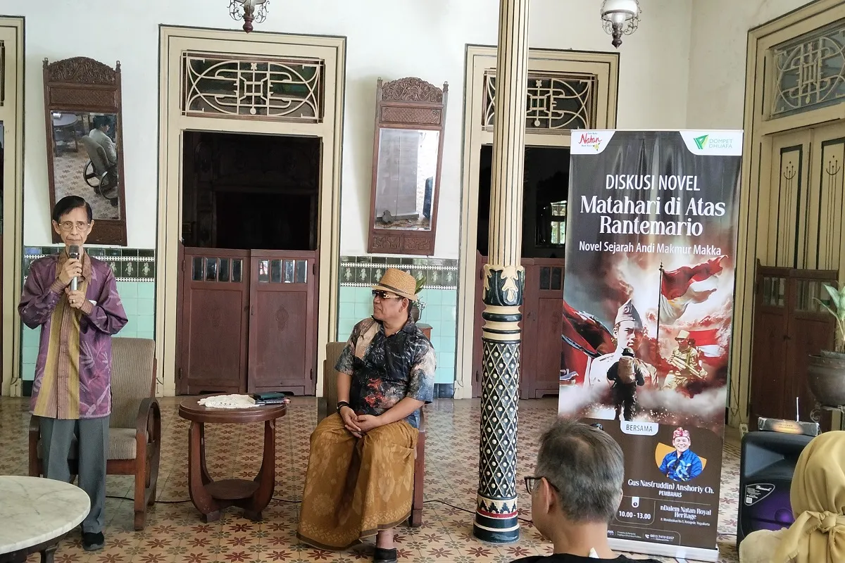 DOMPET DHUAFA YOGYAKARTA GELAR DISKUSI NOVEL MATAHARI DI ATAS RANTEMARIO UNTUK REFLEKSI SEJARAH DAN KEBANGSAAN